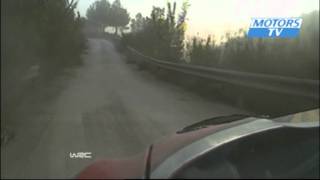 Solberg et Block abandonnent rallye dEspagne WRC 2011 [upl. by Atikat]