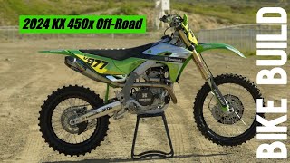 KX450X OffRoad Build  Whiskey Throttle Media [upl. by Lednew]