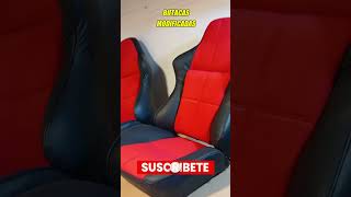 BUTACAS MODIFICADAS tips diy automobile custom [upl. by Eahsal]