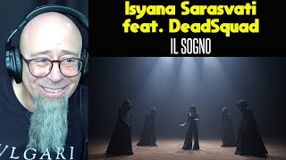 Isyana Sarasvati feat DeadSquad  IL SOGNO Official Music Video Reaction [upl. by Kloman]