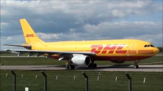 DHL Airbus A300  East Midlands Airport [upl. by Hausmann]