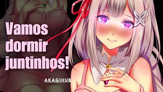 DORMINDO COM SUA NAMORADA PELA PRIMEIRA VEZ 💕  ROLEPLAY ASMR [upl. by Stedt]