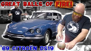 Whats up with the 69 Citroën DSs Suspension Balls CAR WIZARD cuts to the answer [upl. by Sulrac]