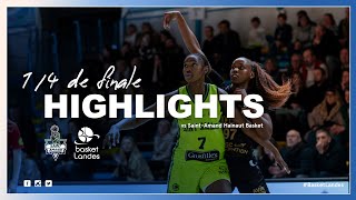 HIGHLIGHTS  SaintAmand vs Basket Landes [upl. by Rosenblatt]