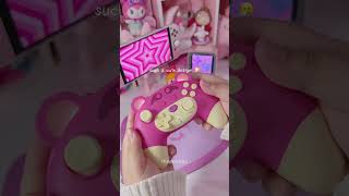 stoga strawberry bear nintendo switch controller 🍓 gamergirl nintendo unboxing pinkaesthetic [upl. by Nataniel]