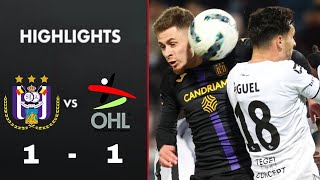 RSC Anderlecht vs OH Leuven 11 Highlights  OHL  Anderlecht  Jupiler Pro League 2024 D1A [upl. by Marianna989]