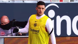 Luka Jovic Substituted In and WON the Game [upl. by Kirven386]