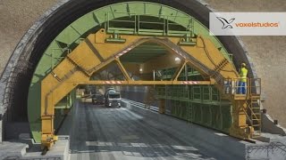 Video presentación del túnel de el Regajal [upl. by Aber]