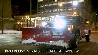 WESTERN® Snowplow  PRO PLUS [upl. by Veriee]