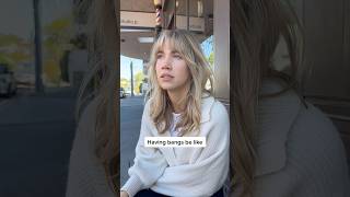 IYKYK haircut fringe badhairday highmaintenance relatable hairstyle funnyvideo fyp [upl. by Cristy]