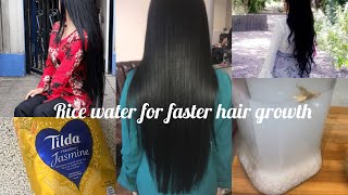 I fermented rice water to grow long hair like the Yao women hair ricewaterforhairgrowth [upl. by Enilra120]