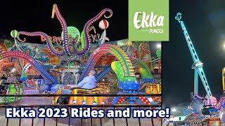 Ekka 2023 Rides Attractions amp MORE  Brisbane Royal Show 2023 Vlog 🇦🇺🎢 [upl. by Hemminger]