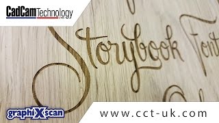 Laser engraving wood at high speed [upl. by Fernyak]