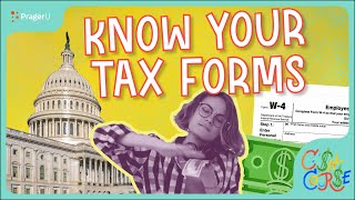 Know Your Tax Forms W2 amp W4  Kids Shows [upl. by Snyder763]