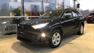 2019 RAV4 Demo of Lane Tracing Assist Safety Feature [upl. by Einej]