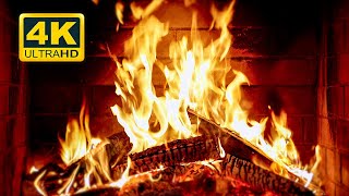 🔥 Cozy Fireplace 4K 12 HOURS Fireplace with Crackling Fire Sounds Fireplace Burning 4K [upl. by Dagnah660]