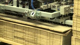 IKEA Robot packaging line made by Teamster AB [upl. by Bilac]