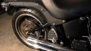 How To Remove amp Install Rear Wheel  Harley Davidson Softail [upl. by Eda824]