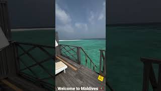 Welcome to Angaga Island Resort 🌴 Maldives My room with a view paradise maldives angaga [upl. by Machutte]