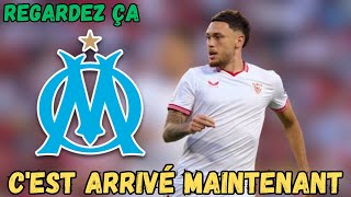 🚨CEST ARRIVÉ MAINTENANT💥MERCATO OM🔵⚪DERNIÈRES NOUVELLES DE LOLYMPIQUE DE MARSEILLE  om [upl. by Rimaa155]