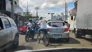 190824 JequiéBa Centro com engarrafamento e outros L [upl. by Halyk]