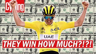 How Much Is The Tour De France Prize Money [upl. by Acinor]