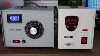 Testing Automatic Voltage Stabilizer 140V to 270V AC [upl. by Farris421]