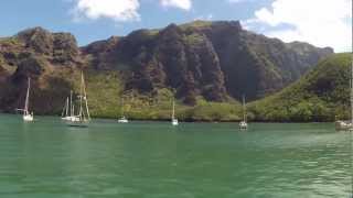 Daniels Bay Nuku Hiva Marquesas Islands [upl. by Eelirem]