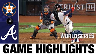 Astros vs Braves World Series Game 4 Highlights 103021  MLB Highlights [upl. by Haelam614]