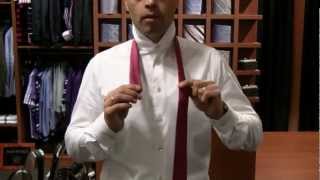 Hoe Strik Je Een Stropdas Dubbele Windsor stropdas knoop  How To Tie A Tie Full Windsor Tie Knot [upl. by Kassia910]