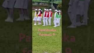 Paskibraka formasi 9 orang di smp n 2 sipahutar [upl. by Telfer]