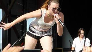 Halestorm quotFamiliar Taste of Poisonquot Rock Fest Cadott WI 72012 live concert [upl. by Yrmac]