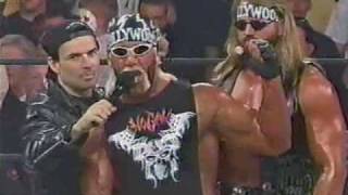 04201998 WCW Monday Nitro Pt 1  Hollywood Hogan on the mic with Bischoff amp Disciple [upl. by Donald152]