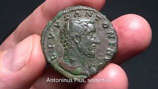 Antoninus Pius sestertius RIC 1266 [upl. by Cybill]