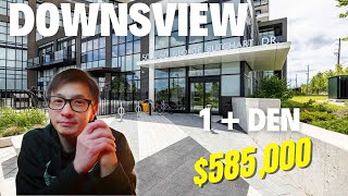 Downsview Park Condo By Mattamy Homes A Hidden Gem 1  Den Condo For Sale [upl. by Justinian]