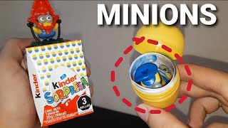 Kinder Sorpresa de los MINIONS  ¿Complete la colección  Gepxho [upl. by Nylassej237]