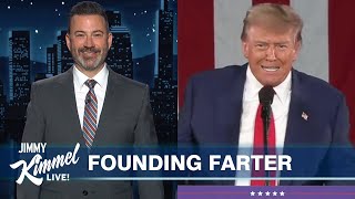 Jimmy Kimmel Made it Into the Trump Trial Donald quotCant Even Testifyquot amp Crazy Abortion Law Repealed [upl. by Oirogerg573]