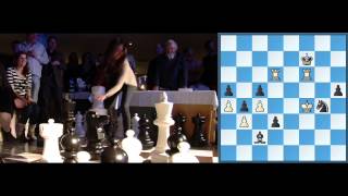 Gibraltar Chess Festival Battle of the Sexes [upl. by Notgnihsaw]