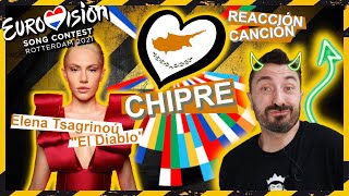 Reacción Elena Tsagrinoú  quotEl diabloquot  CHIPRE EUROVISION 2021  ToxicVision s2021e42 [upl. by Medarda158]