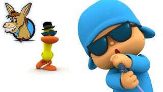 Canciones con Pocoyó  Hola Don Pepito  Pocoyo Disco App [upl. by Pontias]