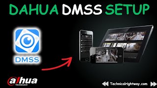 Dahua DMSS Setup how to connect the Dahua CCTV DVR on mobile live view 🪟 [upl. by Sparrow]