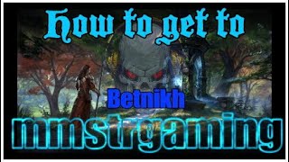 ESO How get to Betnikh Stonetooth bash quest [upl. by Buna757]