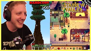 Hardcore Season 4  Stardew 16 update w Misstrixtin  Philza VOD  Streamed on March 22 2024 [upl. by Waverley414]