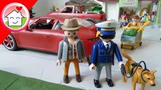 Playmobil Polizei Film deutsch Kommissar Overbeck Folge  Der Hausmeister  Familie Hauser [upl. by Nalyk]