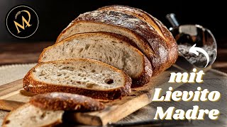 Pagnotta  Traditionelles italienisches Landbrot mit Lievito Madre [upl. by Cut]