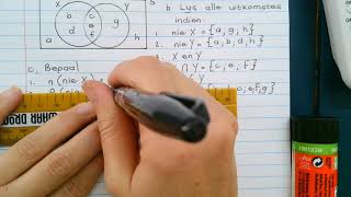Graad 10 Waarskynlikheid Venn diagramme [upl. by Akeemat944]
