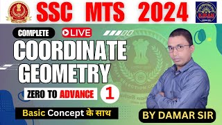 CoOrdinate Geometry 03  By Damar sir निर्देशांक ज्यामिति  SSC CGL 2024  SSC MTS 2024 [upl. by Nelrah893]