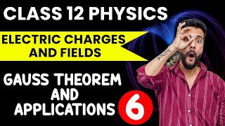 Class 12 Physics  Electric Charges and Fields  Gauss Theorem and Applications  Ashu Ghai Sir [upl. by Legir535]