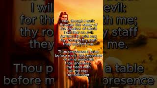 Psalm 23  Verse of the day  The Lord is my Shepherd [upl. by Anaujit]