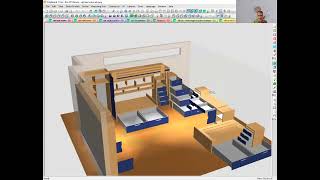 إدارة مصانع المطابخ والمفروشات بإستخدام البرامج PolyBoard OptiCut OptiNest الجزء الثاني [upl. by Llerret712]